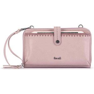 The Sak, Iris Large Smartphone Crossbody Bag in Rosewood Leather